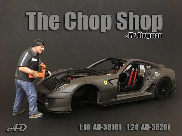1/18 American Diorama Chop Shop Set - Mr.Chopman - AD38161