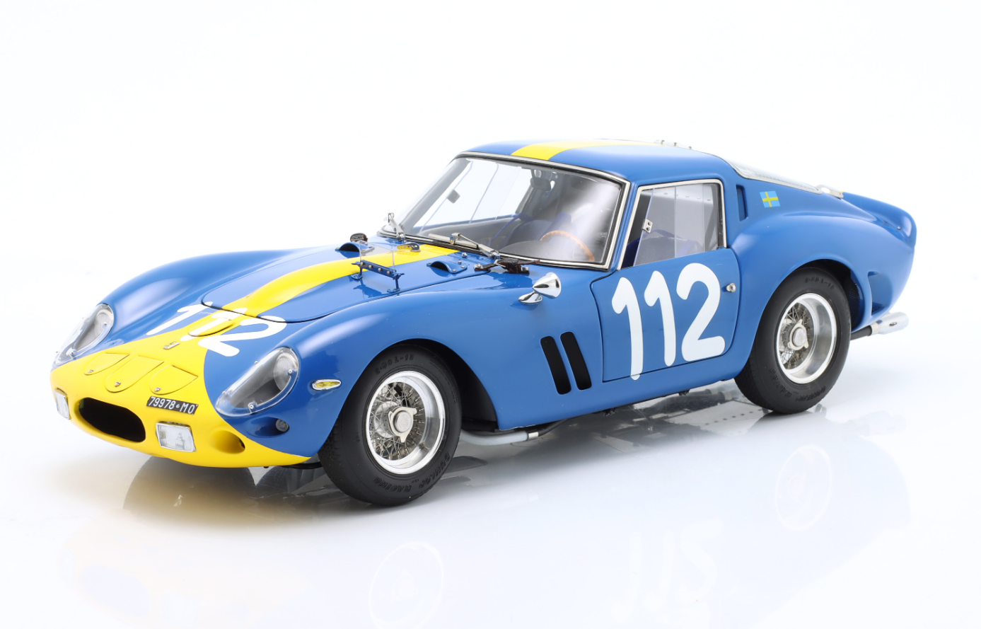 CMC - FERRARI - 250 GTO ch.3445 LHD COUPE N 112 2nd TARGA FLORIO 1964 U.NORINDER - P.TROBERG