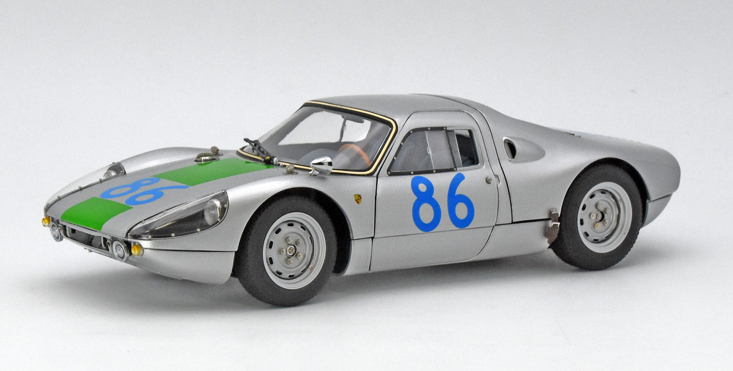 1/18 CMC Porsche 904 Carrera GTS, winner Targa Florio 1964, Pucci/Davis, #86 - M230