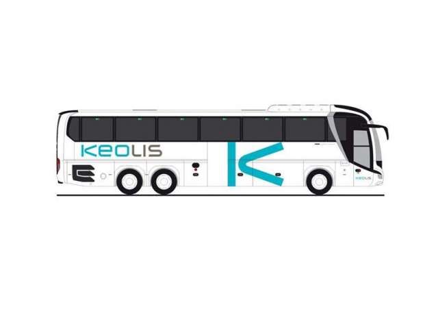 1/87 MAN Lion's Coach L Keolis (B), white