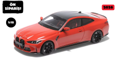 Ön Sipariş - 1/18 MINICHAMPS BMW M4 2024 Red Metallic - 110020140