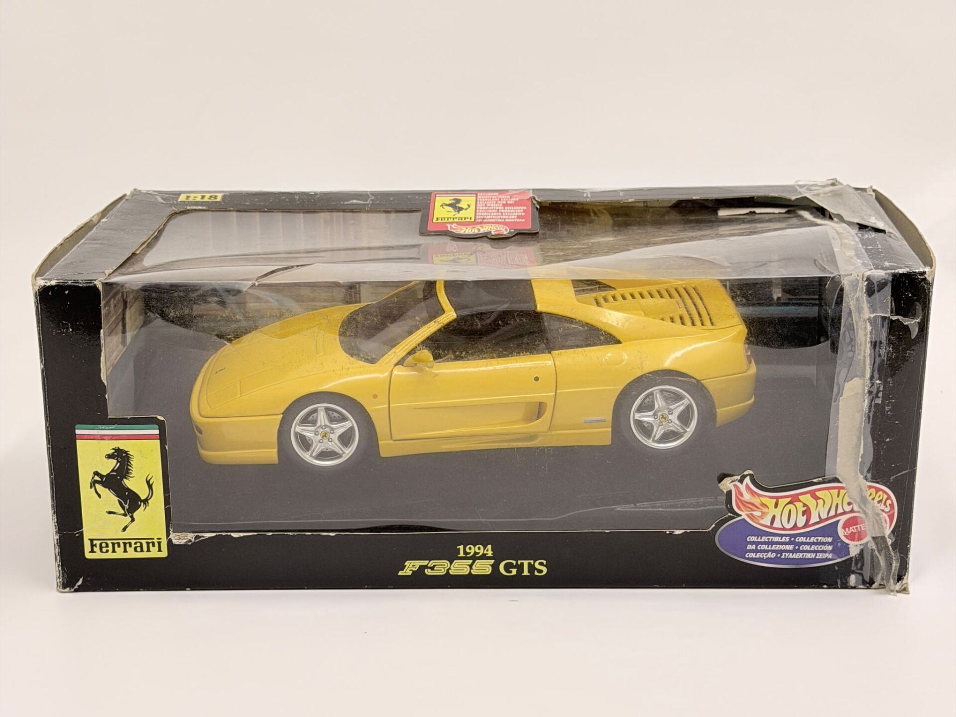 1/18 HOT WHEELS FERRARI F355 GTS