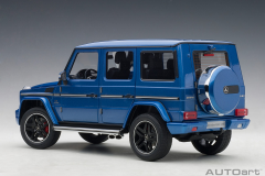 1/18 AUTOART Mercedes-AMG G63 2017 (Designo Mauritius Blue) - 76324