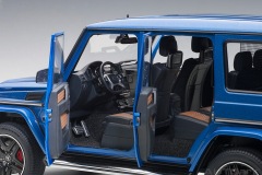 1/18 AUTOART Mercedes-AMG G63 2017 (Designo Mauritius Blue) - 76324