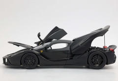 Ön Sipariş - 1/18 BBR Ferrari LaFerrari 2012 open diecast - Polifoam Base Matt black-matt carbon roof - BBR182242