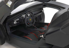 Ön Sipariş - 1/18 BBR Ferrari LaFerrari 2012 open diecast - Polifoam Base Matt black-matt carbon roof - BBR182242