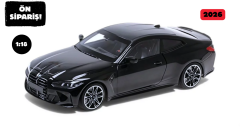 Ön Sipariş - 1/18 MINICHAMPS BMW M4 2024 Black Metallic - 110020141