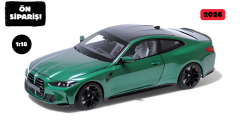 Ön Sipariş - 1/18 MINICHAMPS BMW M4 2024 Green Metallic - 110020142