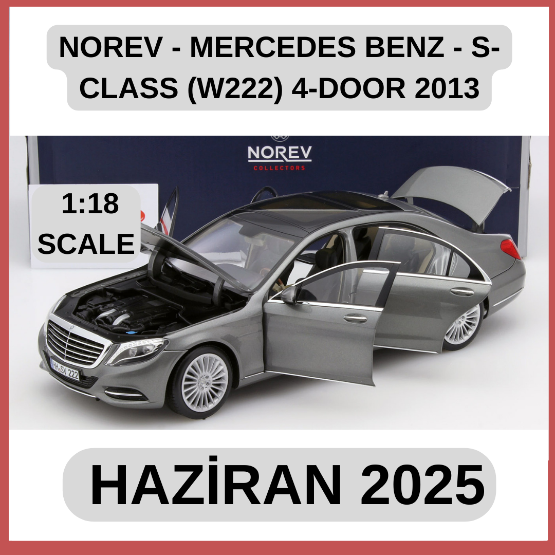NOREV - MERCEDES BENZ - S-CLASS (W222) 4-DOOR 2013