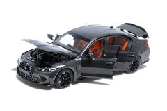 Ön Sipariş - 1/18 MINICHAMPS BMW M3 2024 Grey Metallic - 110020221