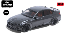 Ön Sipariş - 1/18 MINICHAMPS BMW M3 2024 Grey Metallic - 110020221