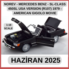 NOREV - MERCEDES BENZ - SL-CLASS 450SL USA VERSION (R107) 1979 - AMERICAN GIGOLO MOVIE