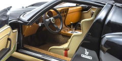 Ön Sipariş - 1/18 Kyosho Lamborghini Miura SVR (Black/Gold) - KYO8319BG