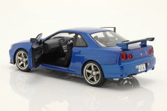 1/18 SOLIDO - NISSAN - SKYLINE GT-R (R34) COUPE 1999