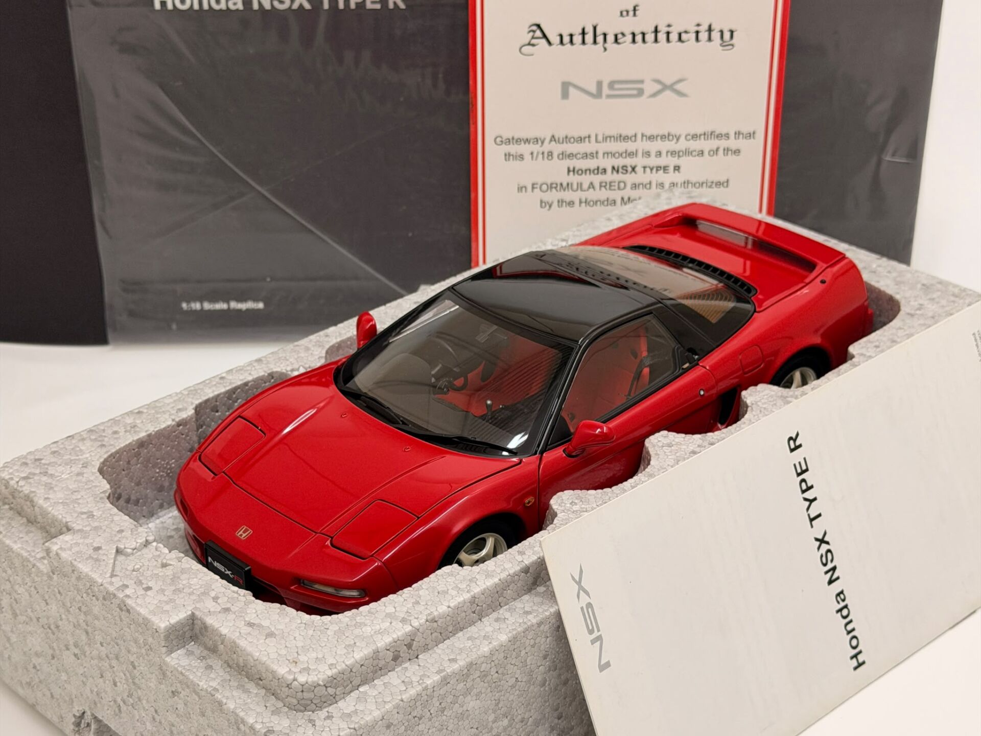 1/18 AUTOART HONDA NSX TYPE R - 73298