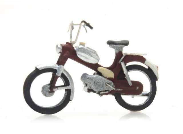 1/87 Motorcycle Puch, red