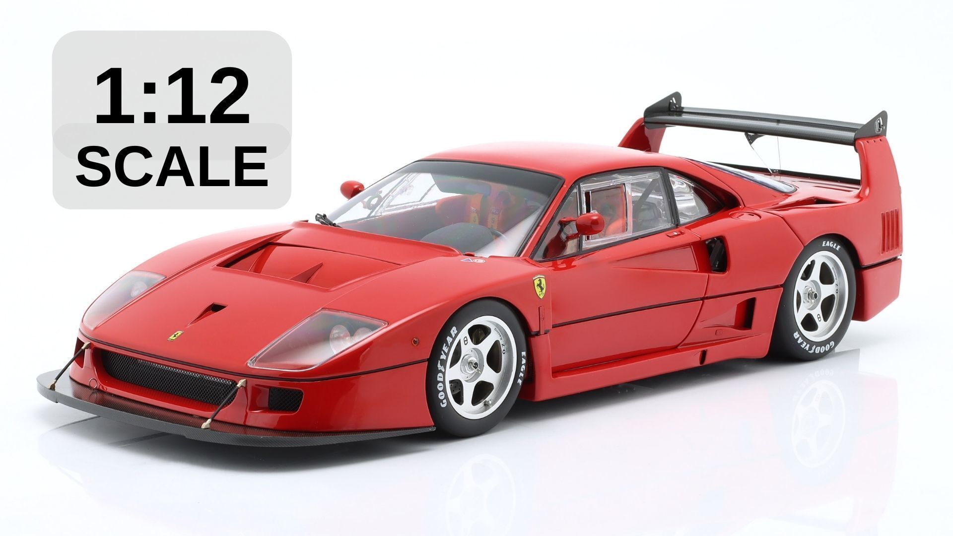 1/12 KYOSHO - FERRARI - F40 COMPETIZIONE 1989 - 08602CR