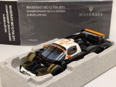 1/18 AUTOART - MASERATI - MC12 TEAM HEGERSPORT N 33 FIA GT1 SEASON 2010 A.HEGER - A.MULLER - 81036