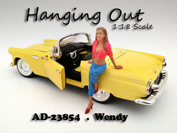 1/18 American Diorama ''Hanging Out'' - Wendy - AD23854