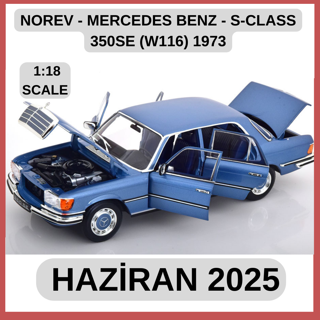 NOREV MERCEDES-BENZ 350SE (W116) 1973