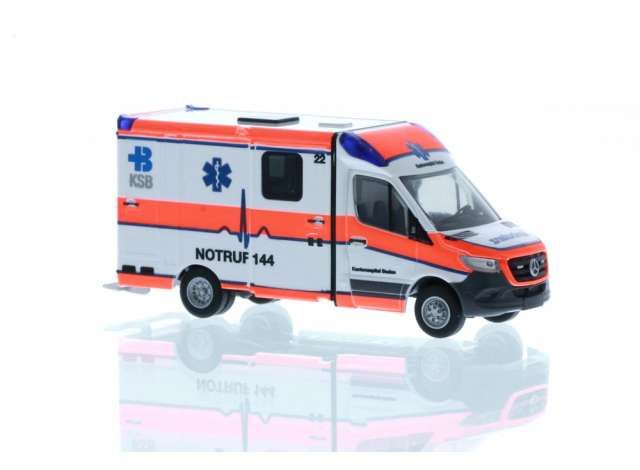 1/87 Mercedes Benz Sprinter *Str. Kantonsspital Baden*, red/white