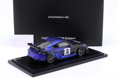 Ön Sipariş - 1/18 SPARK-MODEL - PORSCHE - 718 (982) CAYMAN GT4 RS N 4 CLUBSPORT 2023 - CON VETRINA - WITH SHOWCASE - WAP0214150PCAY