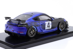Ön Sipariş - 1/18 SPARK-MODEL - PORSCHE - 718 (982) CAYMAN GT4 RS N 4 CLUBSPORT 2023 - CON VETRINA - WITH SHOWCASE - WAP0214150PCAY
