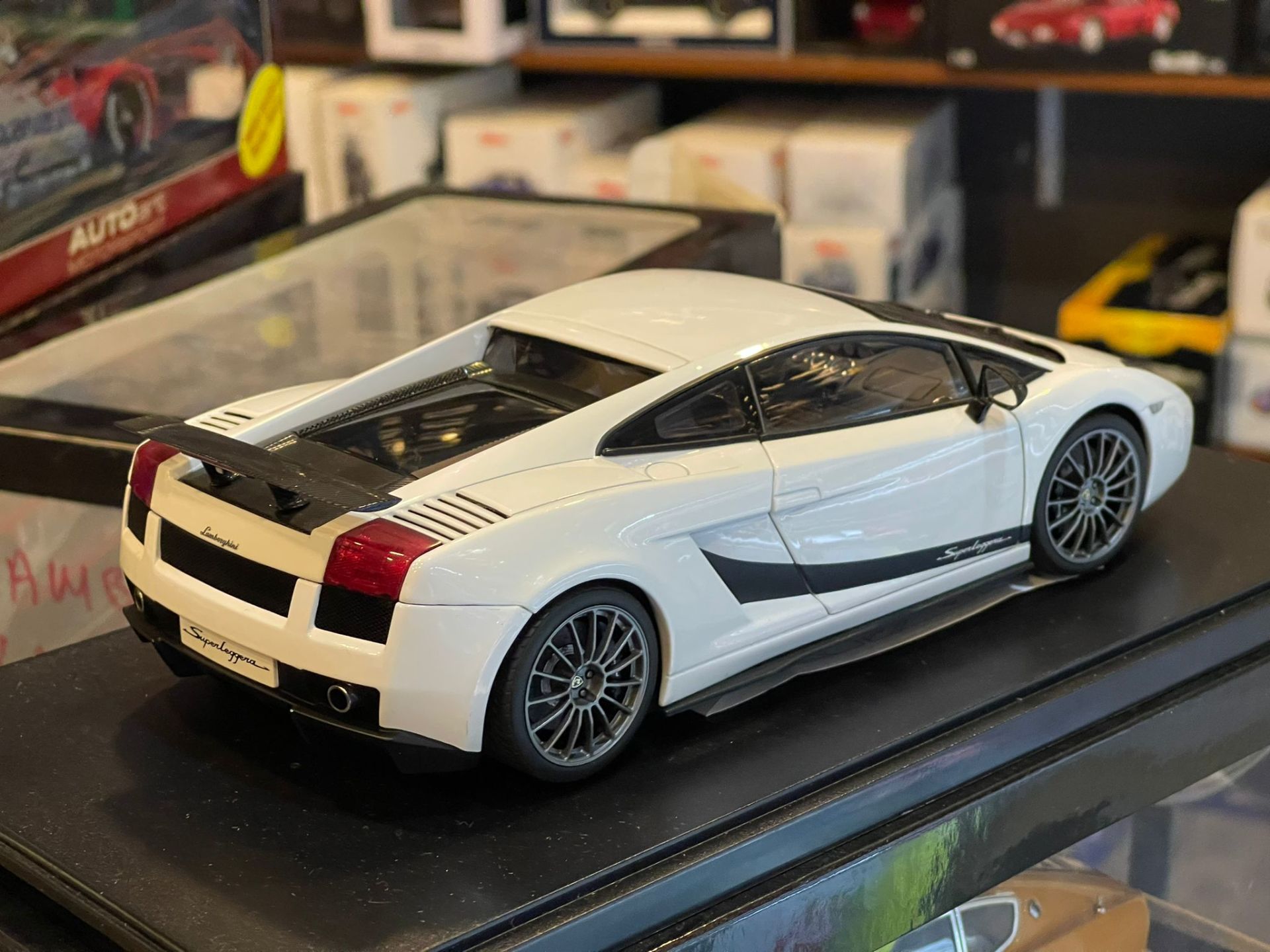 Autoart Lamborghini Aventador SVJ NERO NEMESIS MATTE NOIR 1/18 79219