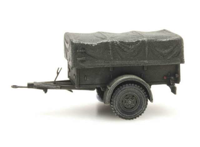 1/87 Trailer Polynorm 1 T, army green