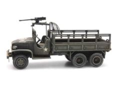1/87 GMC 353 Open Cab Cargo 1 Machine Gun, army