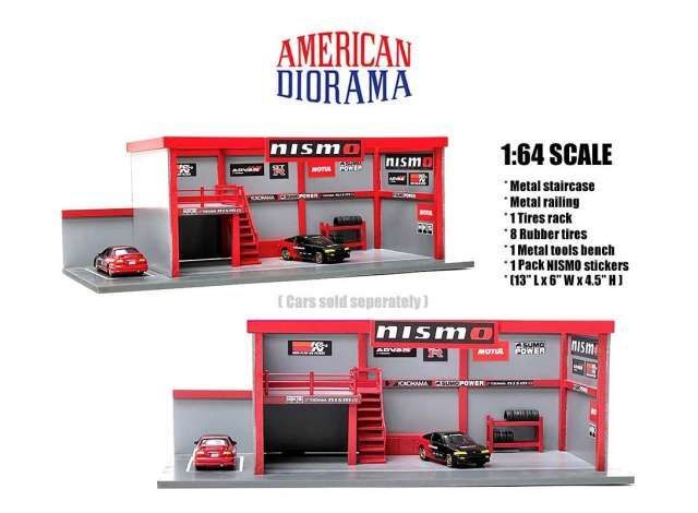 1/64 nismo garage diorama