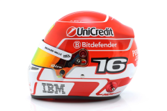 Ön Sipariş - 1/2 MINI HELMET - BELL HELMET - CASCO HELMET F1 CHARLES LECLERC TEAM FERRARI HP N 16 SEASON 2025 - 4100413