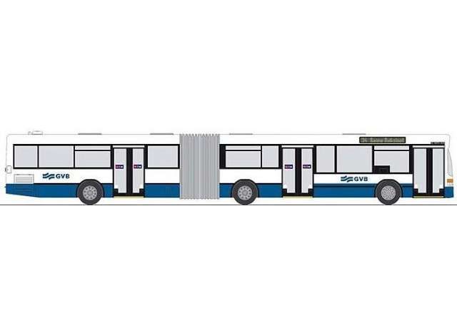 1/87 Mercedes Benz O405 GN2 GVB (NL), blue/white
