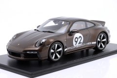 Ön Sipariş - 1/12 SCHUCO - PORSCHE - 911 922 SPORT CLASSIC COUPE N 92 HERITAGE DESIGN PACKAGE 2023 - 12U00004