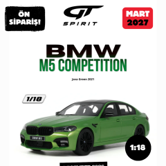 Ön Sipariş - 1/18 GT Spirit BMW M5 COMPETITION, JAVA GREEN - GT1014