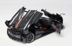 LCD-MODEL - 1/18 - PAGANI - HUAYRA BC ROADSTER 2017 - BLACK CARBON