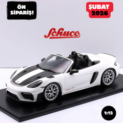 Ön Sipariş - 1/12 SCHUCO - PORSCHE - 718 (982) SPIDER RS CABRIOLET OPEN 2023 - 12U00012