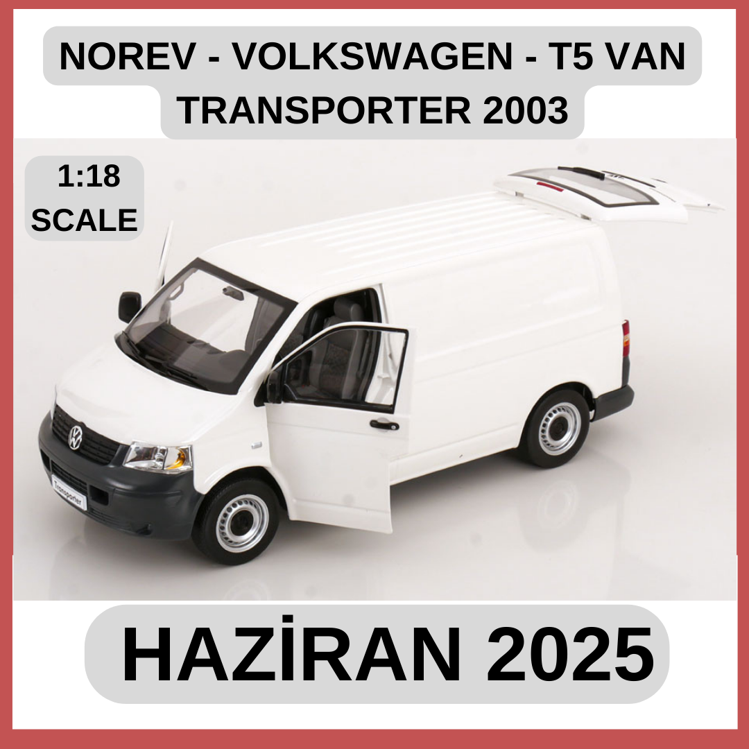 NOREV - VOLKSWAGEN - T5 VAN TRANSPORTER 2003