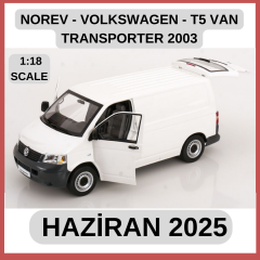 NOREV - VOLKSWAGEN - T5 VAN TRANSPORTER 2003