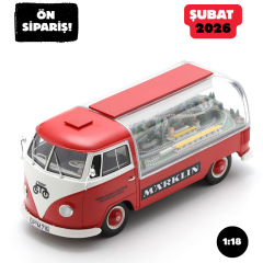 Ön Sipariş - 1/18 SCHUCO - VOLKSWAGEN - T1 VAN MARKLIN 1962 - 450058300