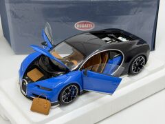 1/18 AUTOART Bugatti Chiron (French Racing Blue/Atlantic Blue) - 70993