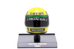 Ön Sipariş - 1/10 MINICHAMPS - BELL HELMET - F1 CASCO HELMET AYRTON SENNA LOTUS 99T HONDA 99T N 12 SEASON 1987 - 540388712