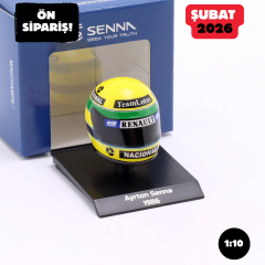 Ön Sipariş - 1/10 MINICHAMPS - BELL HELMET - F1 CASCO HELMET AYRTON SENNA LOTUS 98T TEAM JOHN PLAYER SPECIAL N 12 SEASON 1986 - 540388612