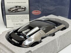 1/18 AUTOART Bugatti Veyron Pur Sang (Polished Aluminium/Carbon) - 70966