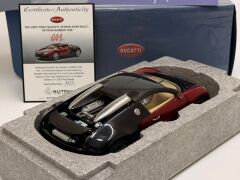 1/18 AUTOART Bugatti Veyron (Red/Black) #001 - 70909