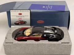1/18 AUTOART Bugatti Veyron (Red/Black) #001 - 70909