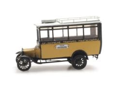 1/87 Ford TT Passenger Bus, yellow/brown