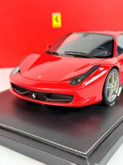 1/18 BBR FERRARI 458 ITALIA ROSSO SCUDERIA - P1813RS