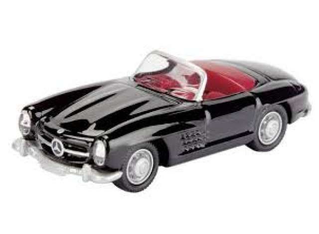Mercedes Benz 300SL roadster, black
