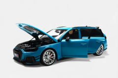Ön Sipariş - 1/18 Kengfai & Kilo Works Audi RS4 Darwin (Blue Metallic) - VAKW02303